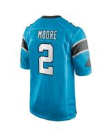 Men's Nike D.J. Moore Black Carolina Panthers RFLCTV Limited Jersey