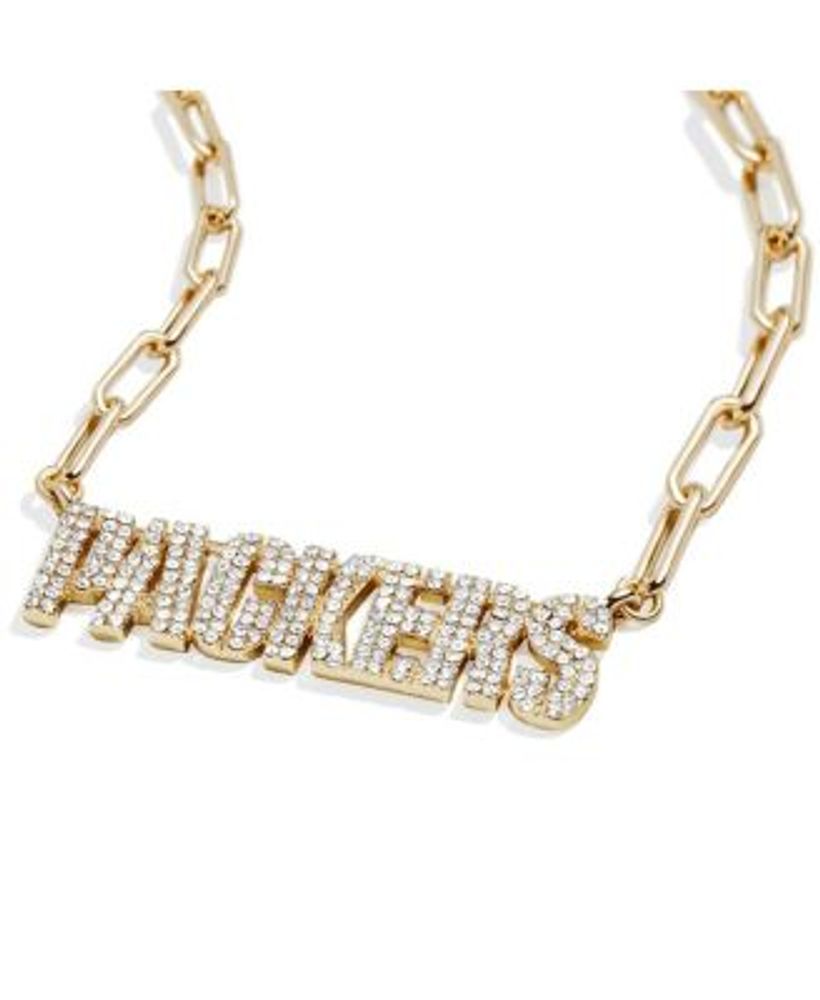 Green Bay Packers Rhinestone Womens Necklace