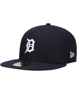 New Era Men's Detroit Tigers 59FIFTY Authentic Collection Home Fitted Hat - Navy - 7 5/8 - Each