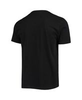 Men's Junk Food Black Las Vegas Raiders Slant T-Shirt