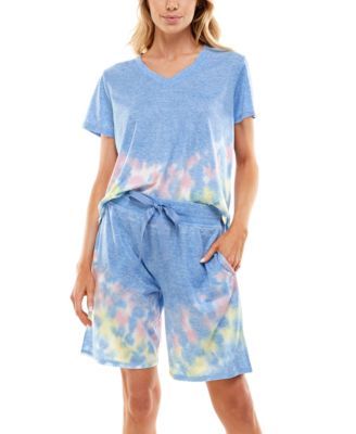 T-Shirt & Bermuda Shorts Pajama Set