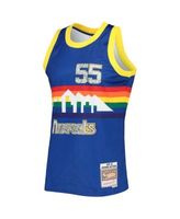 Men's Mitchell & Ness Dikembe Mutombo Blue Denver Nuggets Hardwood Classics  Lunar New Year Swingman Jersey