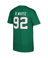 Men's Mitchell & Ness Philadelphia Eagles Reggie White Kelly Green Retired  Player Name & Number T-Shirt