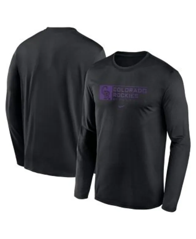 True Fan Men's Gray Colorado Rockies V-Neck Jersey Size: Small