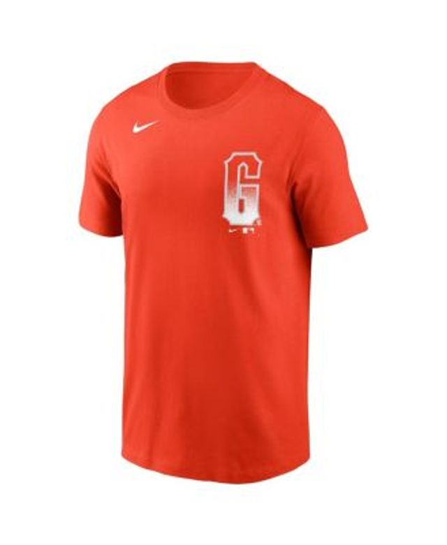 Men's Nike Buster Posey Orange San Francisco Giants City Connect Name &  Number T-Shirt