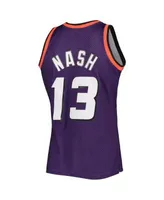 Men's Mitchell & Ness Steve Nash Purple Phoenix Suns Hardwood