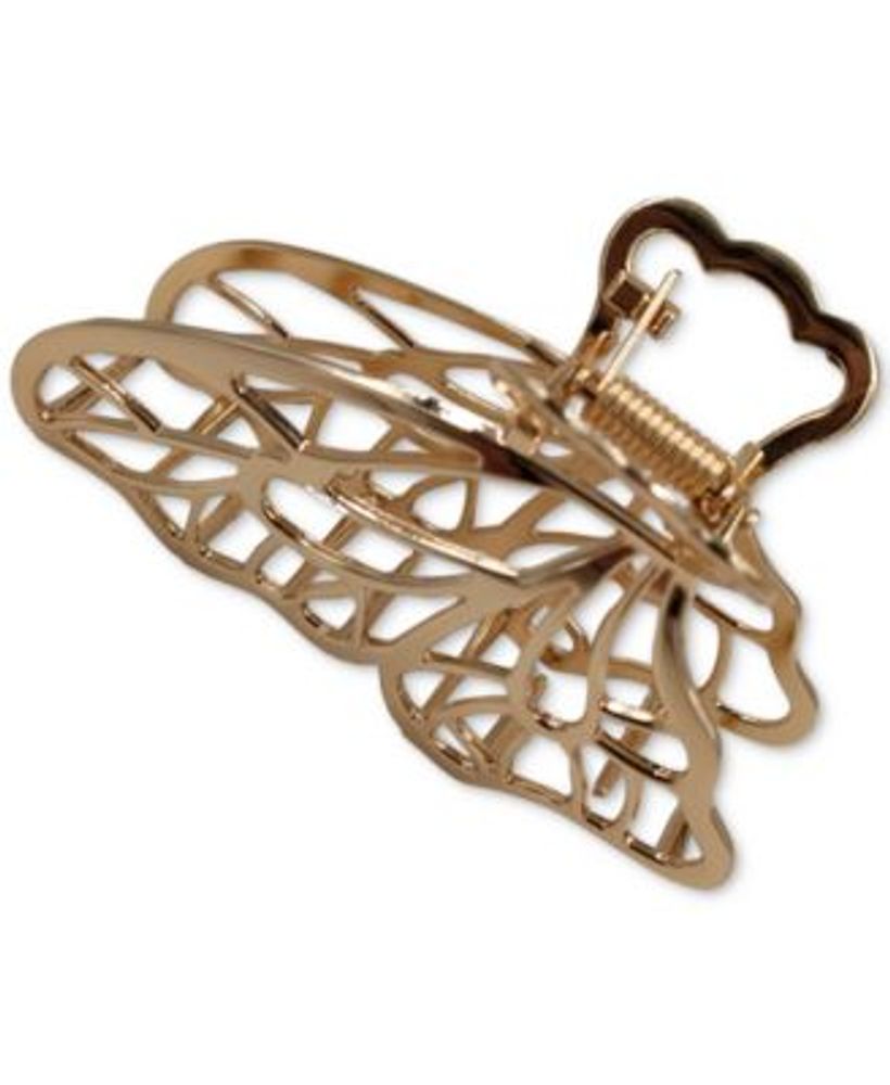 Gold-Tone Butterfly Hair Clip, Created for Macy's