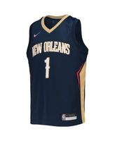 Nike Men's Zion Williamson New Orleans Pelicans Icon Swingman Jersey - Navy