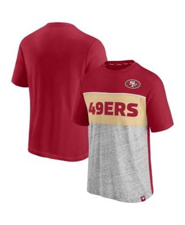 San Francisco 49ers Nike Dri-FIT Cotton Essential Wordmark T-Shirt - Scarlet