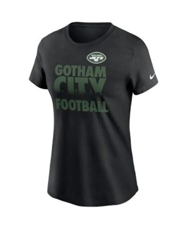 Women's Fanatics Branded Green/Black New York Jets Ombre Long Sleeve T-Shirt