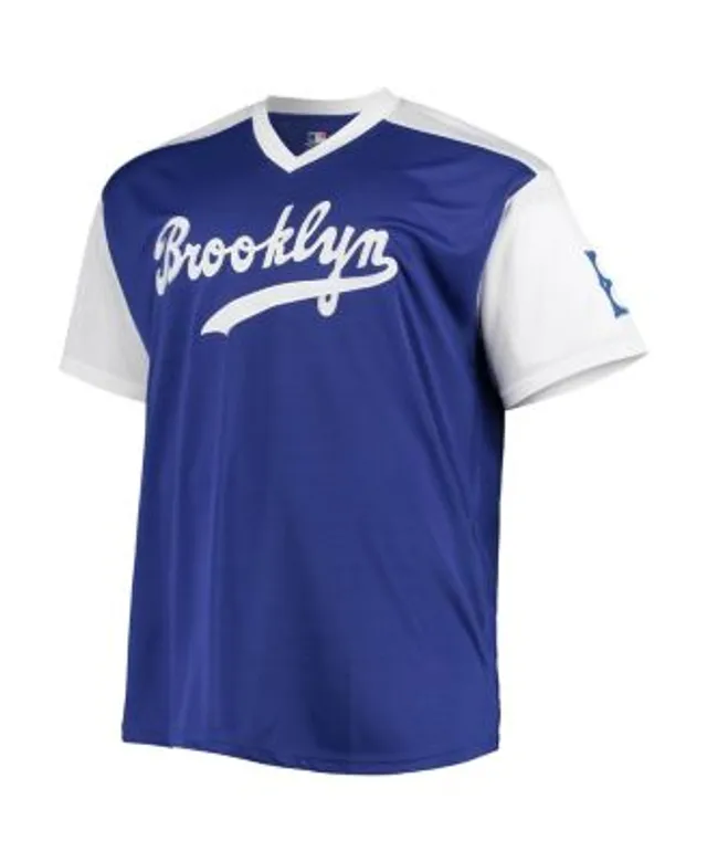 Dodgers Jackie Robinson 42 T-Shirt from Homage. | Ash | Vintage Apparel from Homage.