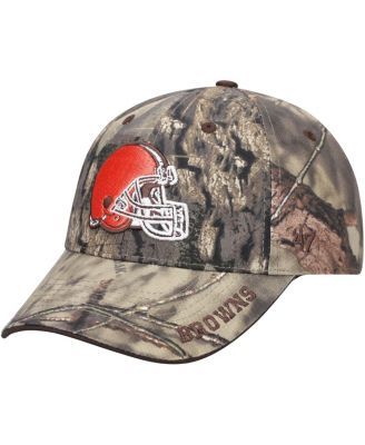 Men's '47 Cream Cleveland Browns Crossroad MVP Adjustable Hat