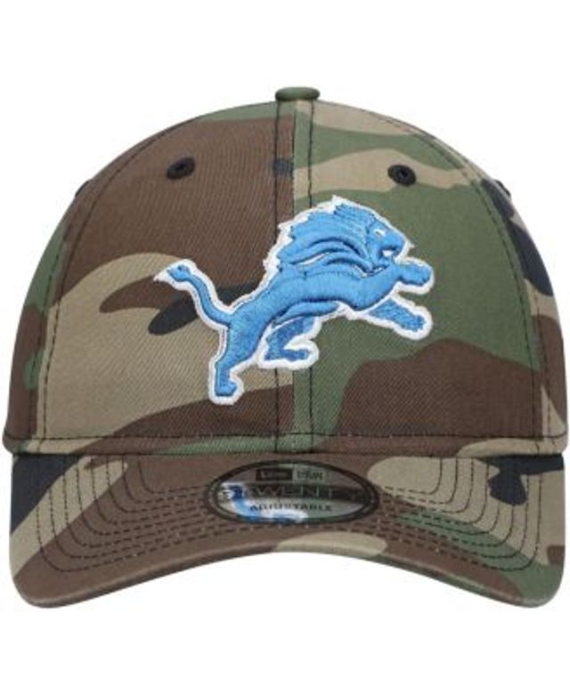 New Era Detroit Lions Women's Gray Core Classic 2.0 9TWENTY Adjustable Hat