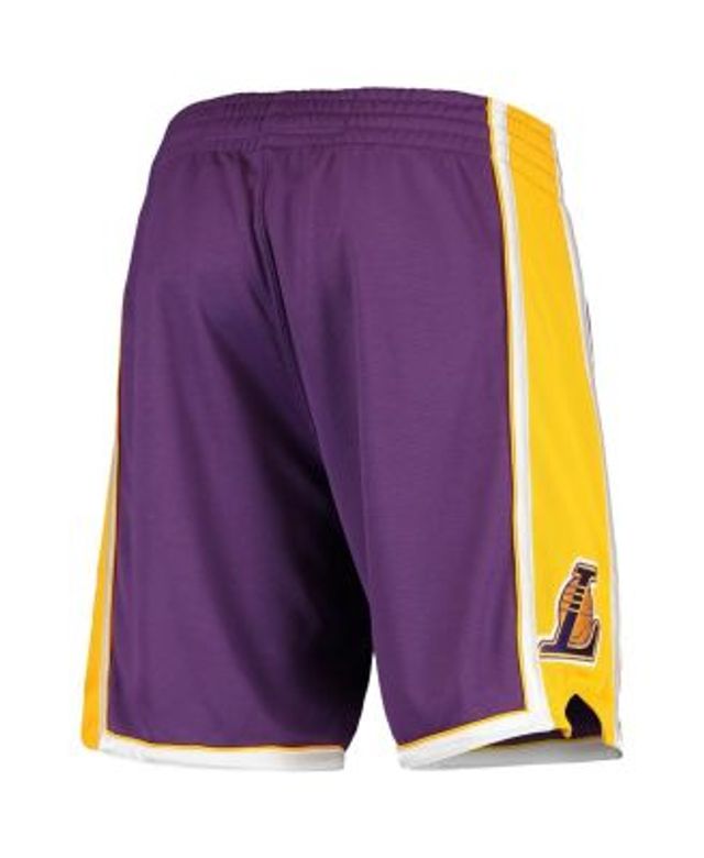 Mitchell & Ness Men's Los Angeles Lakers Reload Collection Swingman Shorts  - Macy's