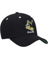 Youth Mitchell & Ness Black New Orleans Saints Throwback Precurve Snapback  Hat