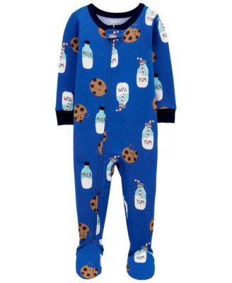 Toddler Boys One-Piece Snug Fit Footie Pajama