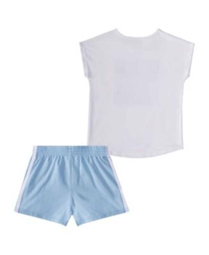 Baby Girls T-shirt and Shorts Set, 2 Piece