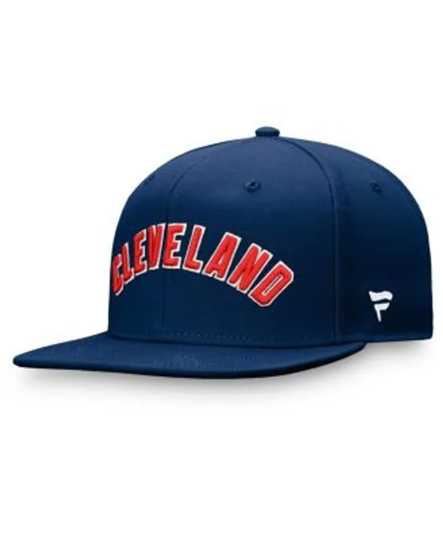 Men's Fanatics Branded Navy Cleveland Indians Team Core Fitted Hat