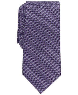 Men's Slim Geo Tie, Created for Macy's