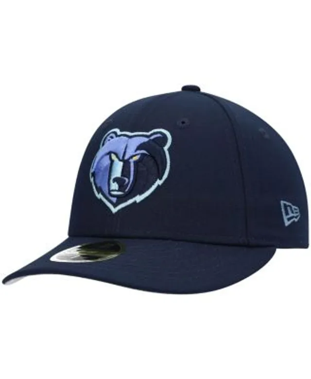 Men's New Era Navy/Light Blue Memphis Grizzlies Official Team Color 2Tone  59FIFTY Fitted Hat