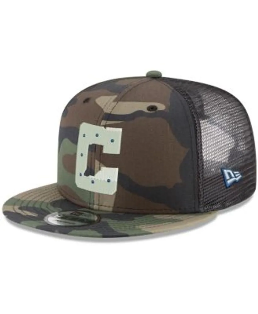 New York Giants New Era Woodland Trucker 2.0 9FIFTY Snapback Hat - Camo