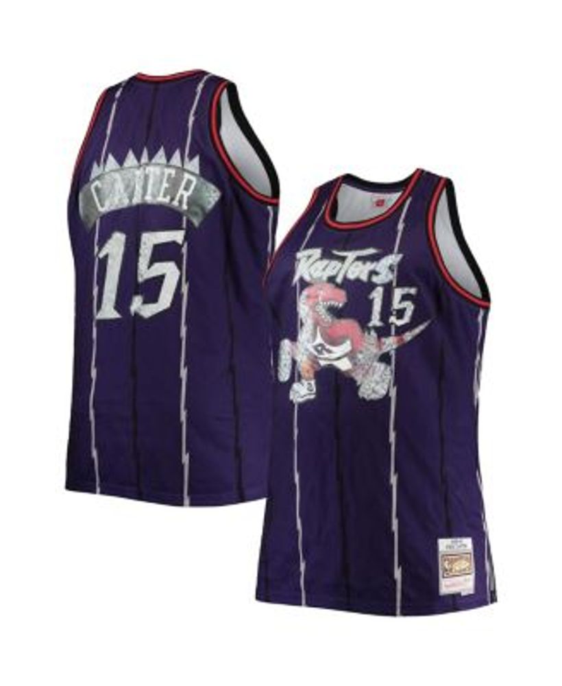 Mitchell & Ness Vince Carter Toronto Raptors 1998-1999 Throwback Authentic  Jersey - Purple