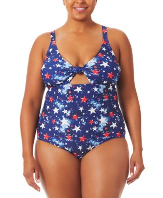 macys swim plus size