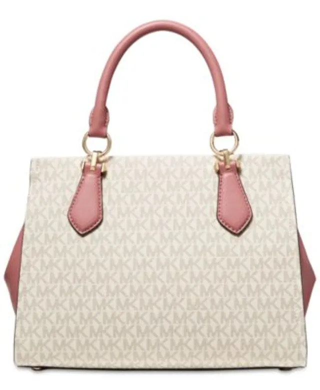 Michael Kors Marilyn Medium Leather Satchel - Macy's