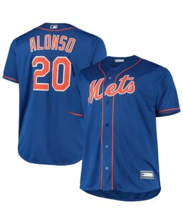 Profile Men's Pete Alonso Royal New York Mets Big & Tall Replica Player Jersey, Size: 5XB, Blue