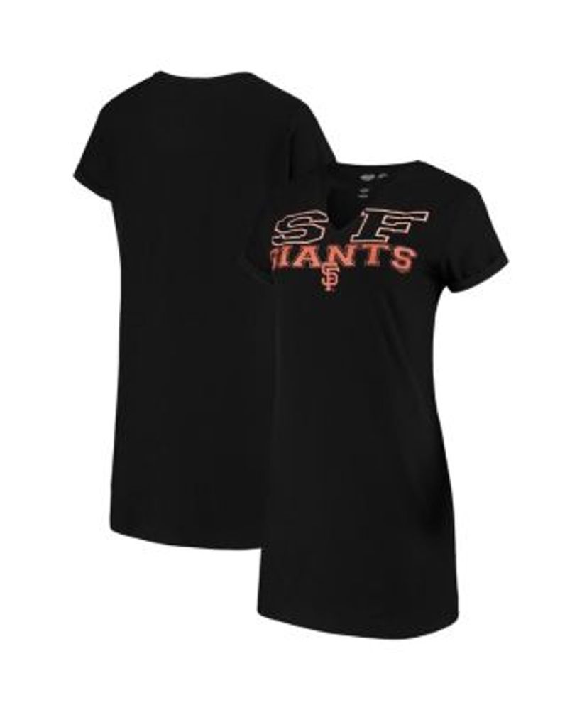 Women's Concepts Sport White San Francisco Giants Reel Pinstripe Top Size: Small