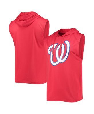 Men's Nike Red Washington Nationals Alternate Authentic Team Jersey