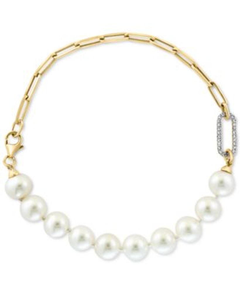 Effy 14K Yellow Gold Fresh Water Cultured Pearl Necklace