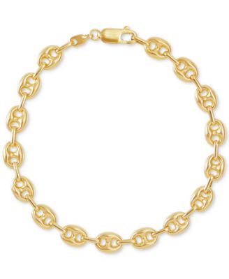 Mariner Link Chain Bracelet in 10k Gold