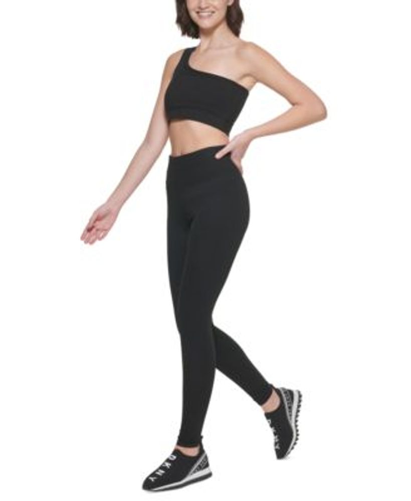 DKNY Women's Double-Layer One-Shoulder Mesh-Combo Bralette - Macy's