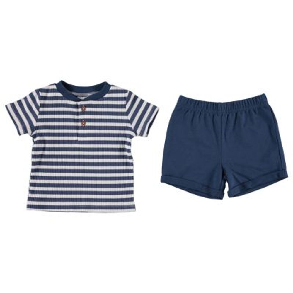 Baby Boys T-shirt and Shorts, 2 Piece Set
