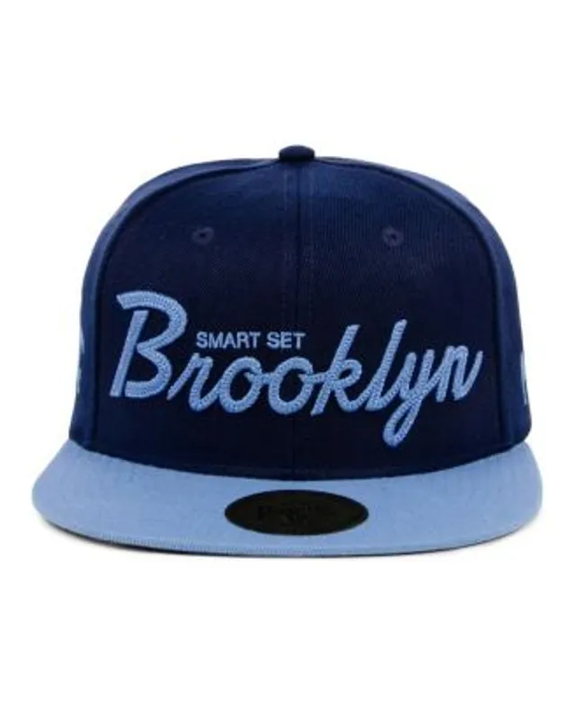 Men's Physical Culture Light Blue Smart Set Athletic Club of Brooklyn Black Fives Fitted Hat