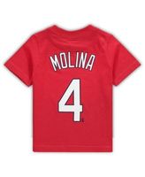Nike Infant Boys and Girls Yadier Molina Red St. Louis Cardinals