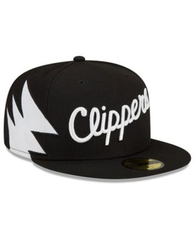 LA Clippers New Era 2021/22 City Edition Alternate 59FIFTY Fitted Hat -  Black/White