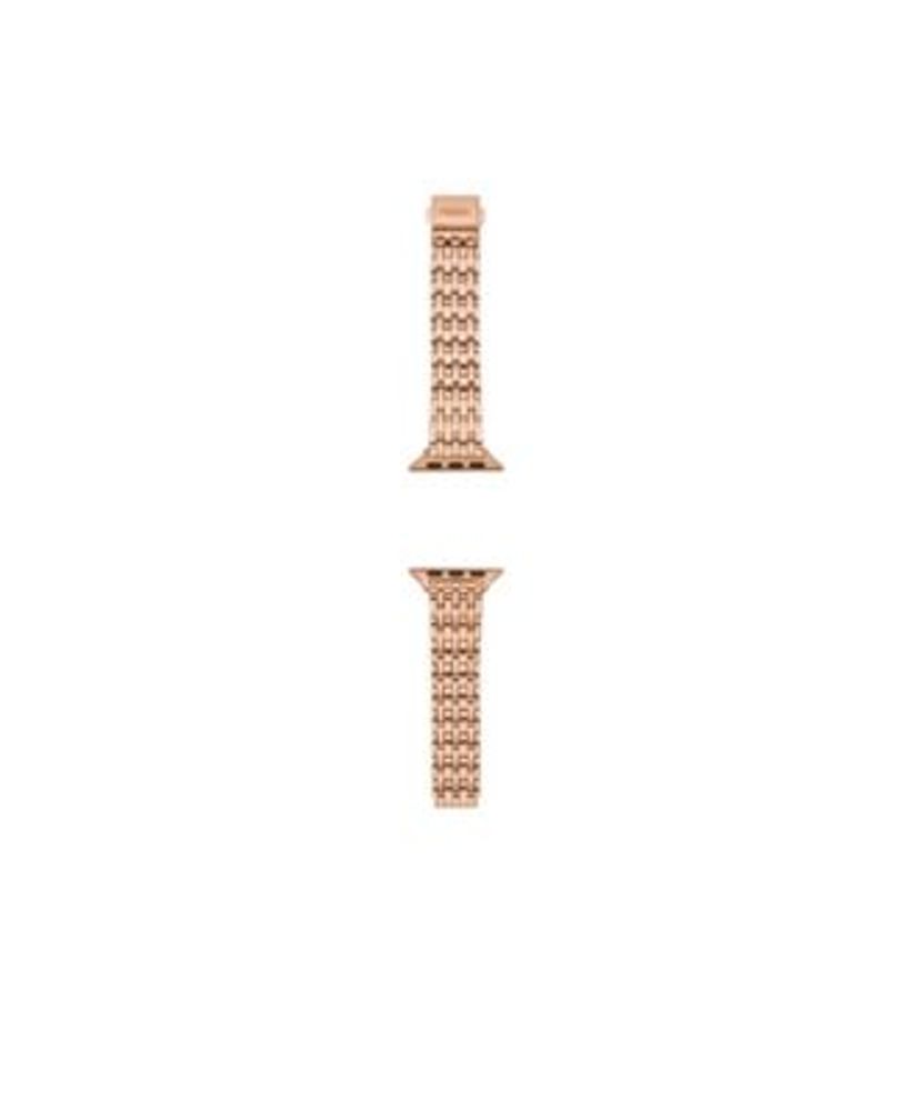 Rose Gold-Tone Stainless Steel Band for Apple Watch, 38, 40, 41mm