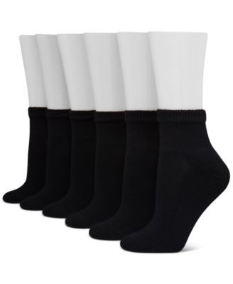 Women's 6-Pk. Cool Comfort Moisture Wicking Ankle Socks