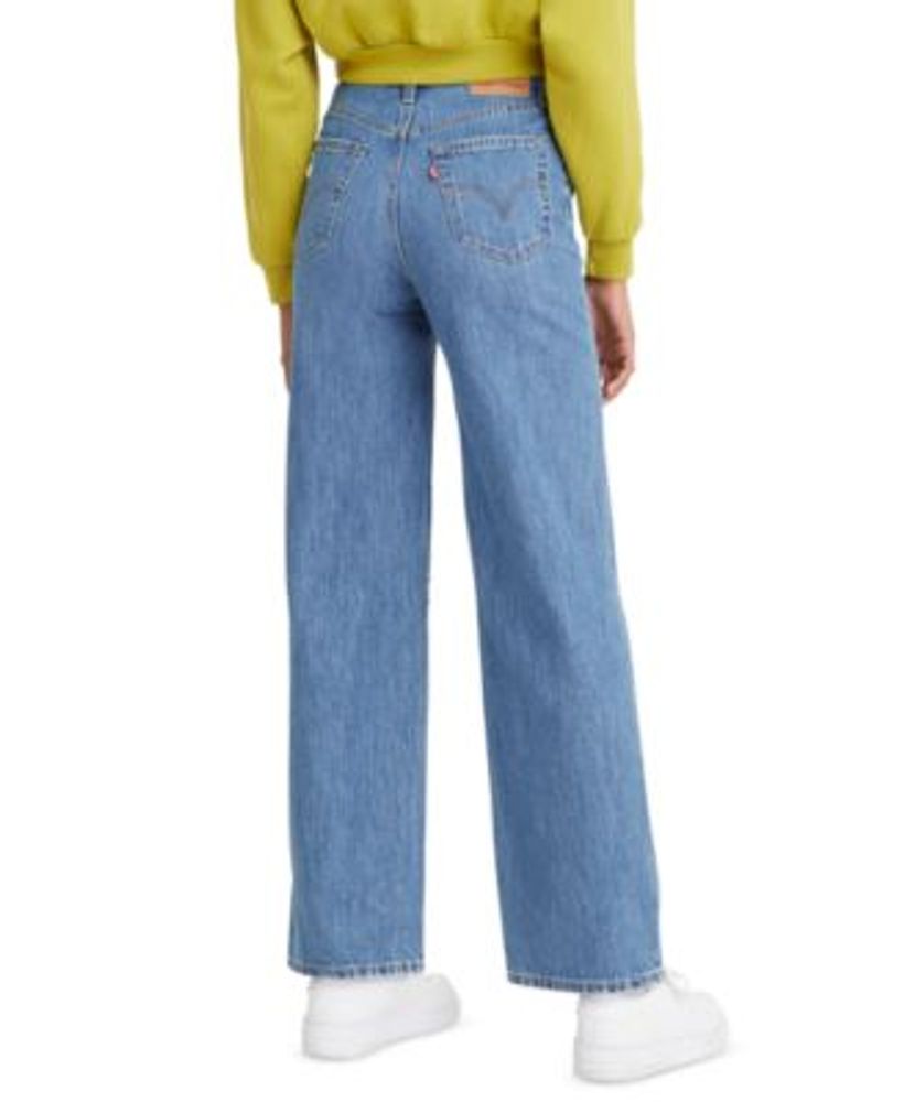 Women's High-Waisted Straight Jeans