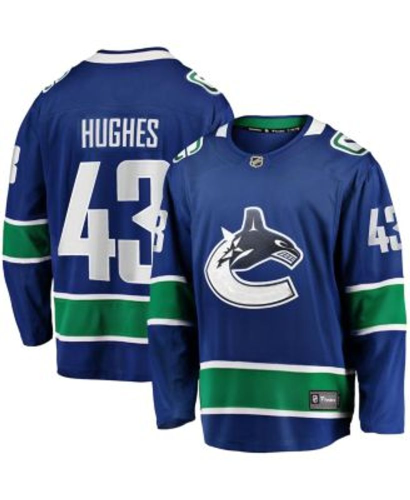 Quinn Hughes Vancouver Canucks Autographed Fanatics Authentic 2022