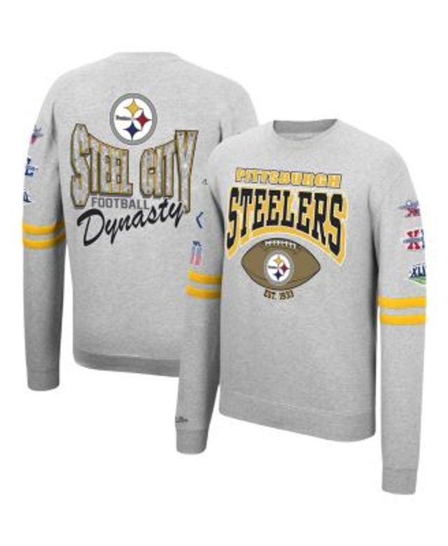 Pittsburgh Steelers NFL x Darius Rucker Collection by Fanatics Football  Striped T-Shirt - White