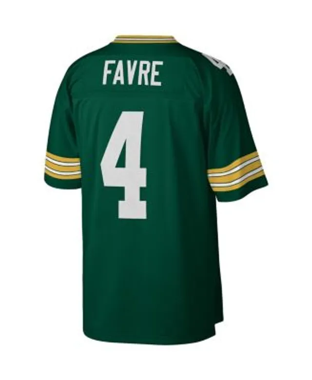 Brett Favre Green Bay Packers Big Tall 1996 Player Jersey - S - Black