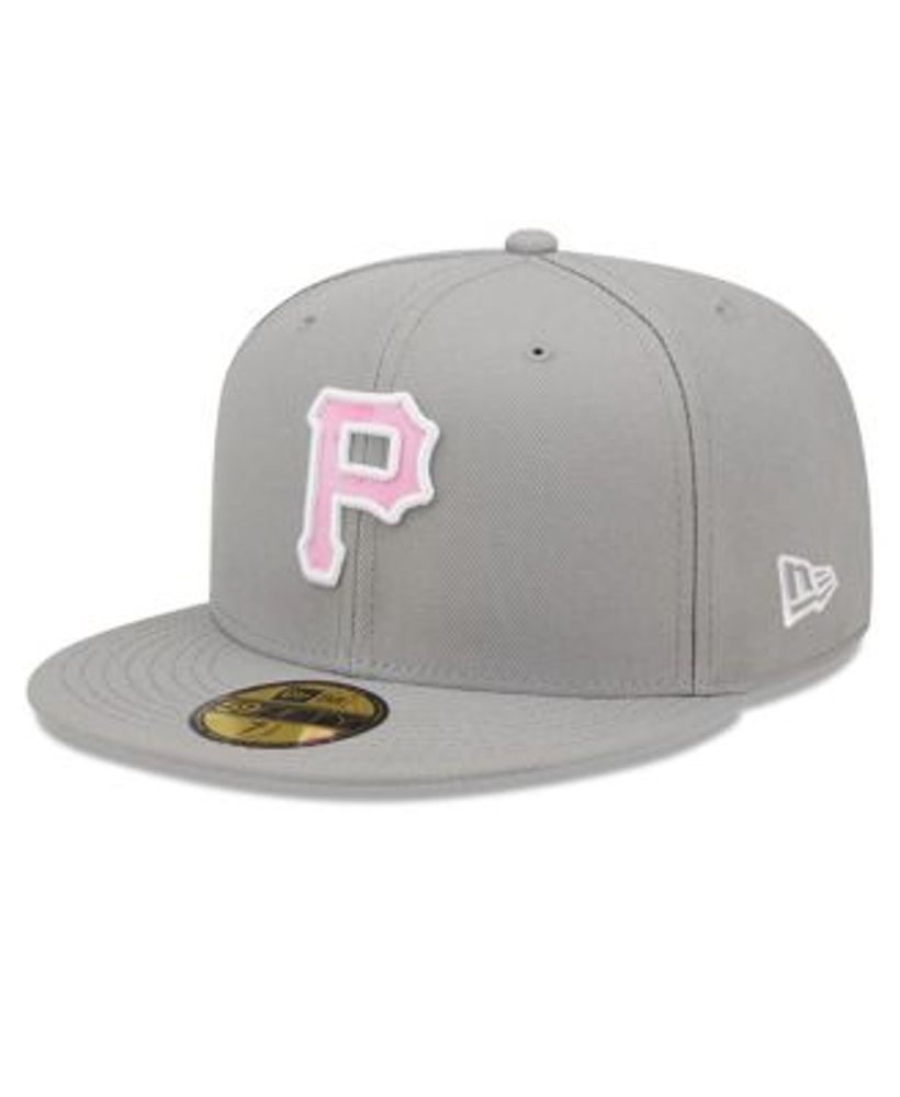  New Era Men's Pittsburgh Pirates Black Game Authentic  Collection On-Field 59FIFTY Fitted Hat Size : Sports & Outdoors