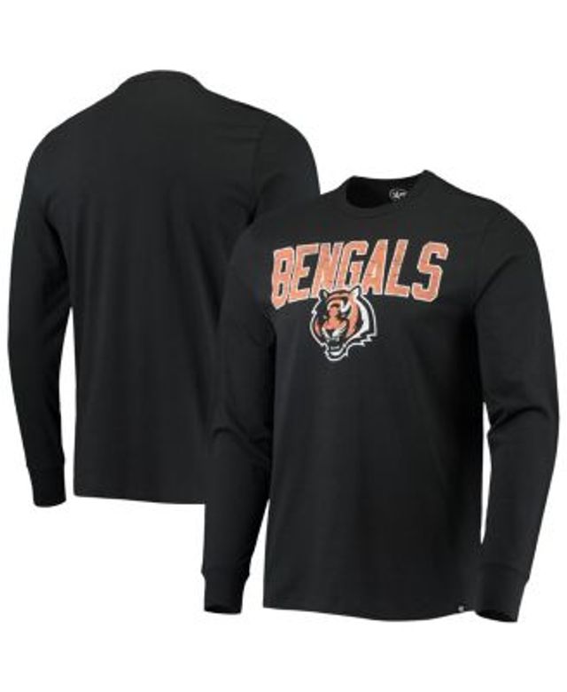 Men's NFL x Staple Orange Cincinnati Bengals Logo Lockup T-Shirt