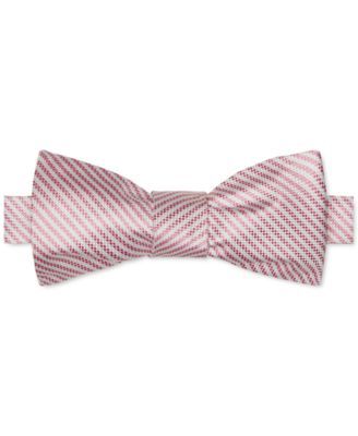 Men's Oxford Fine Stripe Self-Tie Bows