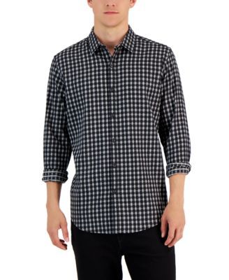 Men's Check-Print Shirt