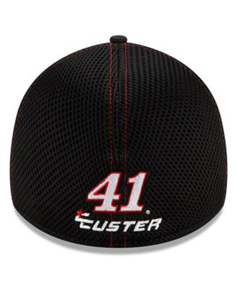 Cole Custer New Era HAAS Tooling NEO 39THIRTY Flex Hat - Gray/Black