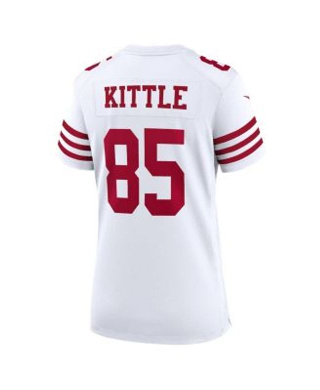 Youth Nike George Kittle Gray San Francisco 49ers Atmosphere Game Jersey